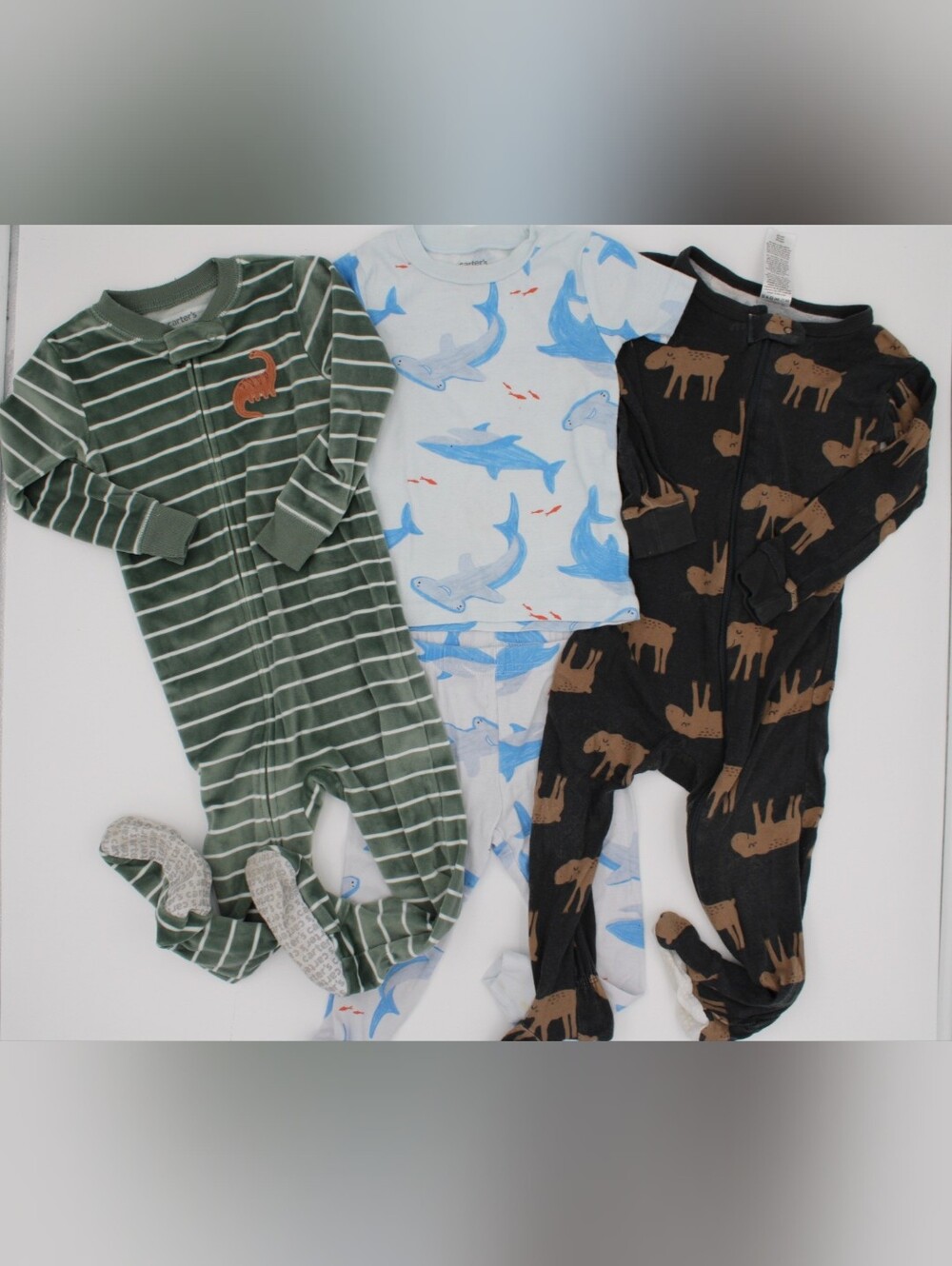 Boys Sleepwear Bundle Carter’s Gerber 18M 24M 3pc